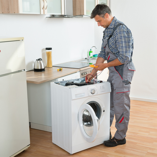 can you walk me through the steps of troubleshooting my washer issue in Taylor PA